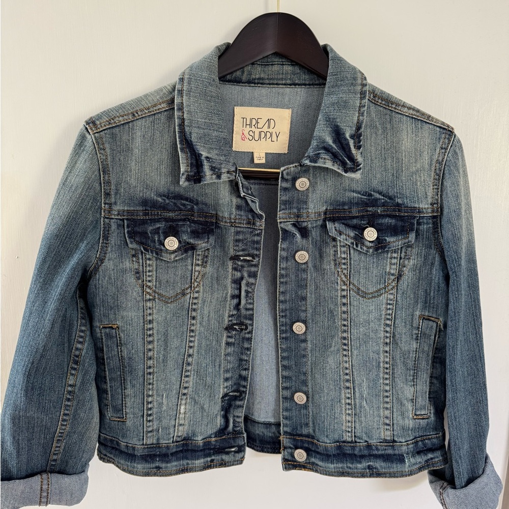 Thread & Supply Blue Jean Jacket